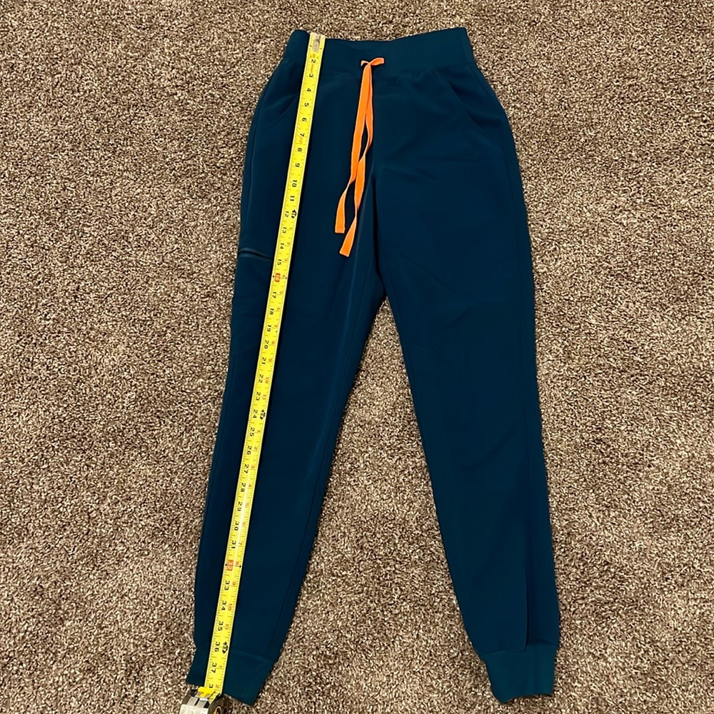 Figs XXS Zamora Highwaist joggers in Deep Reef